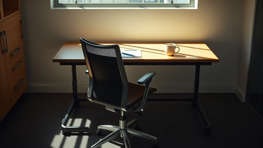 The agency's working room, with a long table and chairs